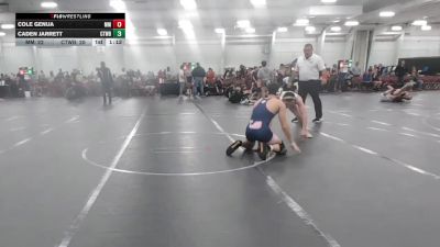 150 lbs Round 2 (10 Team) - Caden Jarrett, CHWHALE Blue vs Cole Genua, Maryland Mallets