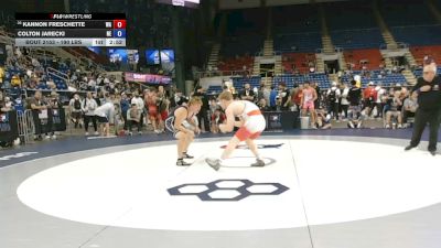 190 lbs Cons. Rd Of 64 - Kannon Freschette, Washington vs Colton Jarecki, Nebraska