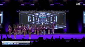 Maine Stars - Crush [2026 L1 Youth - D2 - Medium Day 2] 2026 Spirit Fest Grand Nationals