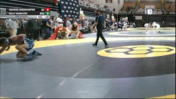 144 lbs 5th Place - George Emendorfer, Baylor School vs Billy Hamilton, McCallie School