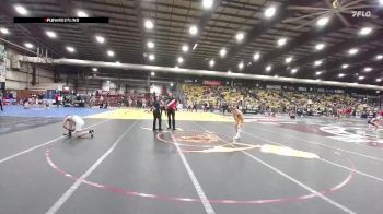 120 lbs Quarterfinal - Hayden Eardley, Eastside United vs Bryce Oostenink, Sioux Center Riptide