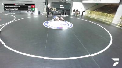 All Cadet Boys Freestyle Lower - 113 lbs Cons. Round 4 - Aiden Avedissian, Junkyard Dogs Wrestling Club vs Ashton Wong, Community Youth Center - Concord Campus Wrestling
