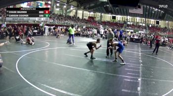 112 lbs Champ. Round 1 - Chase Madsen, Kearney MatCats Wrestling Club vs Carson Cooper, Garden County Wrestling Club