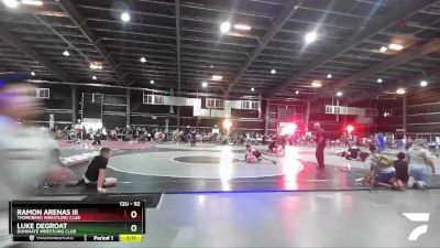 92 lbs Round 2 - Ramon Arenas Iii, Thorobred Wrestling Club vs Luke DeGroat, Dominate Wrestling Club