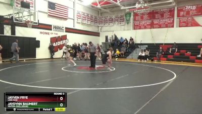 JV-23 lbs Round 3 - Jayven Frye, Linn-Mar vs Jaydynn Baumert, Vinton-Shellsburg