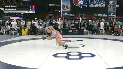 150 lbs Champ. Rd Of 64 - Dante Depaul, New Jersey vs Reid Lanman, Indiana