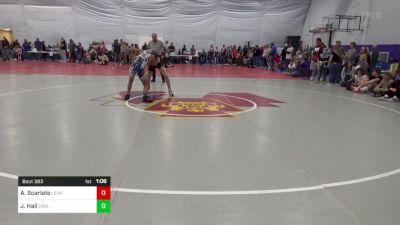 120 lbs Consi Of 8 #2 - Anthony Scarlato, Lewisberry vs Jordon Hall, Carlisle