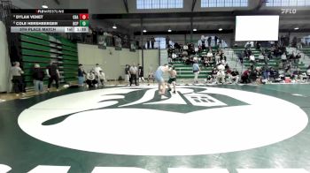 175 lbs 5th Place Match - Dylan Venet, Christian Brothers Academy vs Cole Hershberger, Benedictine College Prep