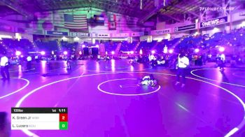 109 lbs Quarterfinal - Kameron Green Jr, Nebraska Wr Ac vs Luke Lucero, Rezults