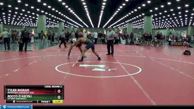 174 lbs Cons. Round 2 - Rocco D`Ascoli, Ottawa University vs Tyler Ingram, Reinhardt University (GA)