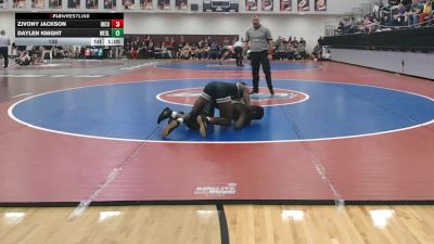 138 lbs Round 1 (16 Team) - Zjvony Jackson, Irwin County vs Daylen Knight, Wesleyan