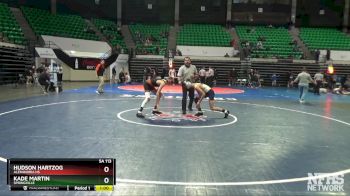 5A 113 lbs Cons. Round 2 - Kade Martin, Springville vs Hudson Hartzog, Alexandria HS