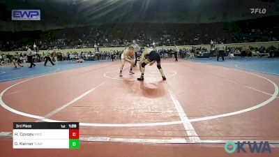 132 lbs 3rd Place - Hayden Coxsey, Piedmont vs Dexter Karron, Team Tulsa Wrestling Club