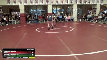 JV-5 lbs Round 1 - Sophia Barry, Solon vs Audrey Bulechek, Clear Creek-Amana