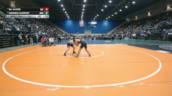 1 - 175 lbs Champ. Round 1 - Andrew Harrow, Middlesex vs Eli Acord, Riverheads