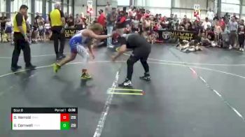 Semis & 1st Wrestleback (8 Team) - Oliver Herrold, Iowa Elite vs Grayson Cornwell, Steel Valley