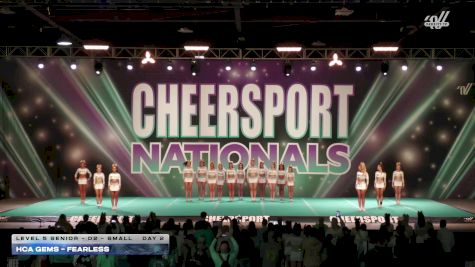 HCA Gems - Fearless [2026 L5 Senior - D2 - Small Day 2] 2026 CHEERSPORT National All Star Cheerleading Championship