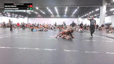 140 lbs Round 2 (4 Team) - Rawston Rogers, Well Trained vs Dalton Hinson, Team Palmetto