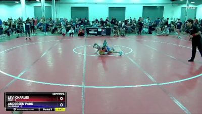 71 lbs Semis & 3rd Wb (16 Team) - Levi Charles, Iowa vs Andersen Park, California