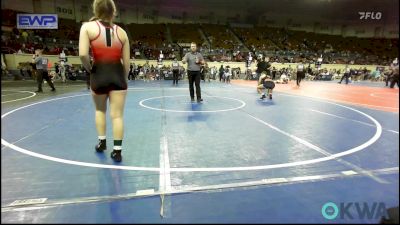 126 lbs Consi Of 8 #2 - Loyalty Lockett, Cowboy Wrestling Club vs Lindsey Kupp, Hurricane Wrestling Academy