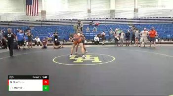 223 lbs Cons. Round 4 - Tommy Morrill, Columbus East vs Nolan Scott, Homestead