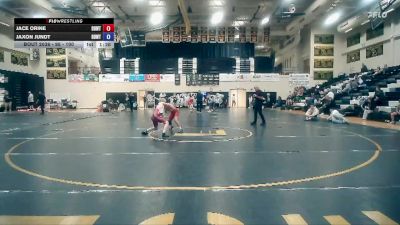 95 - 100 lbs 1st Place Match - Jace Orine, Thoroughbred Wrestling Academy vs Jaxon Jundt, Collum Trained