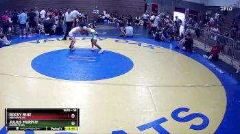 58 lbs 1st Place Match - Julius Murphy, Hawkeye WC vs Rocky Ruiz, RED WAVE WC