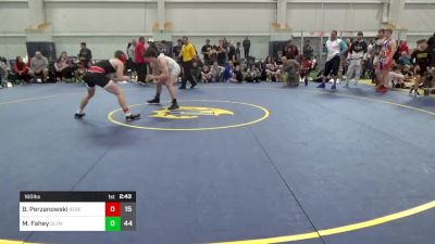 160 lbs Round 1 - Brody Perzanowski, Rebelliousness vs Mason Fahey, Olympia