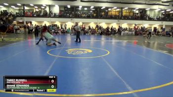 285 lbs Round 1 (12 Team) - Shane Edwards, Southwestern Michigan College vs Tarez Russell, Ohio Northern