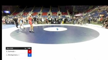 120 lbs Cons 32 #1 - Ethan Schmidt, Idaho vs Liam Montgomery, Ohio
