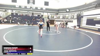 120 lbs Round 2 (4 Team) - Emerson Purser, Sisters On The Mat vs Piper Gershmel, Montana