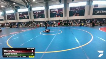 50 lbs Cons. Semi - McClain Hall, Randall Youth Wrestling Club vs Xavior Morgas, Maverick Elite Wrestling Club