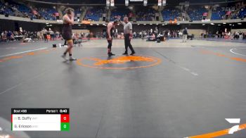 215 lbs Cons. Round 1 - Braden Duffy, Waterloo vs Gavin Ericson, Montini