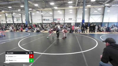 98 lbs Rr Rnd 1 - Cael Uram, Cottage Grove WC vs Maverick Raab, Other Team