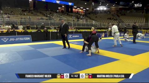Martina Moles E Paula Leal vs Frances Margaret Nilsen 2025 Pan Jiu Jitsu IBJJF Championship