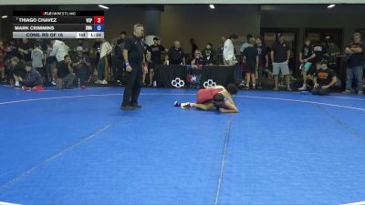 105 lbs Cons. Rd Of 16 - Thiago Chavez, Valiant College Preparatory vs Mark Crimmins, Sebolt Wrestling Academy