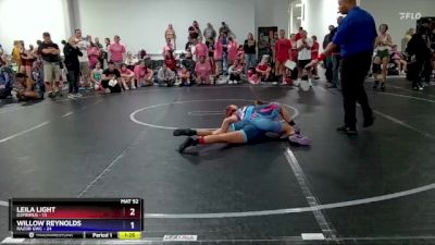 107 lbs Semis & 1st Wrestleback (8 Team) - Leila Light, D3Primus vs Willow Reynolds, RaZor GWC