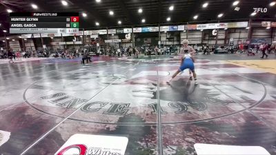 144 lbs Quarterfinal - Hunter Glynn, Eastside United vs Angel Gasca, BHRV Nighthawks