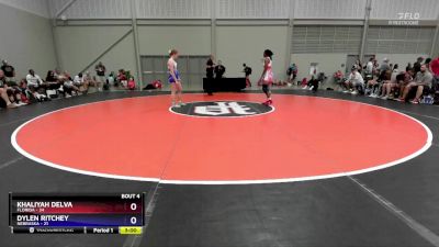 145 lbs Round 1 (8 Team) - KhaLiyah Delva, Florida vs Dylen Ritchey, Nebraska