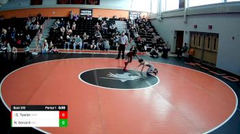 12U - 80 lbs Semifinal - Dekota Towler, Omp vs Nico Genard, Southmoreland