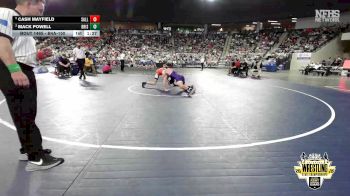 B4A-150 lbs Cons. Semi - Cash Mayfield, Sallisaw vs Mack Powell, Bristow