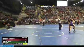 160 lbs Champ. Round 1 - Robert Parsons, Grafton vs Drew Zwak, Bishop Ryan