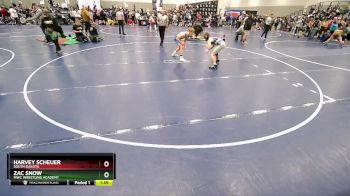 120 lbs Champ. Round 1 - Zac Snow, MWC Wrestling Academy vs Harvey Scheuer, South Dakota