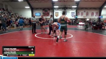 195 lbs Round 1 - Logan Miller, Cedar Rapids Kennedy vs Ethan Palmer, Columbus Community/WMU