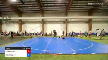 132 lbs Semifinal - Evan Mougalian, Olympic vs Hunter Horsey, Seagull Wrestling Club