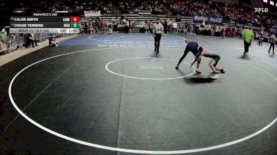 D 2 120 lbs Champ. Round 2 - Caleb Smith, Comeaux vs Chase Termine, Archbishop Shaw