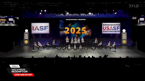 Dance Dymension - REDEMPTION [2025 Open Coed Hip Hop Finals] 2025 The Dance Worlds
