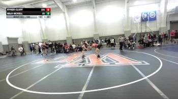 150 lbs Champ. Round 2 - Ryker Cluff, Spanish Fork vs Milo McKell, Riverton