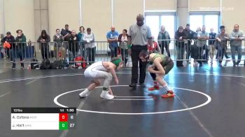 101 lbs Prelims - Ayden Cofone, Maine Trappers MS vs Josiah Hart, Apex MS