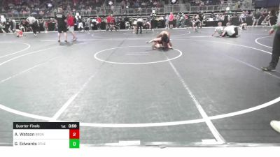 150 lbs Quarterfinal - Austin Watson, Bronco Wrestling Club vs Gavin Edwards, Other